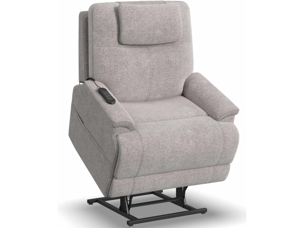 Flexsteel Power Lift Recliner With Power Headrest And Lumbar Furniture