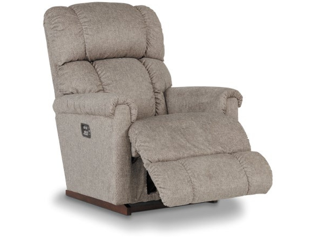 LaZBoy Pinnacle Power Rocking Recliner w/ Headrest & Lumbar Furniture