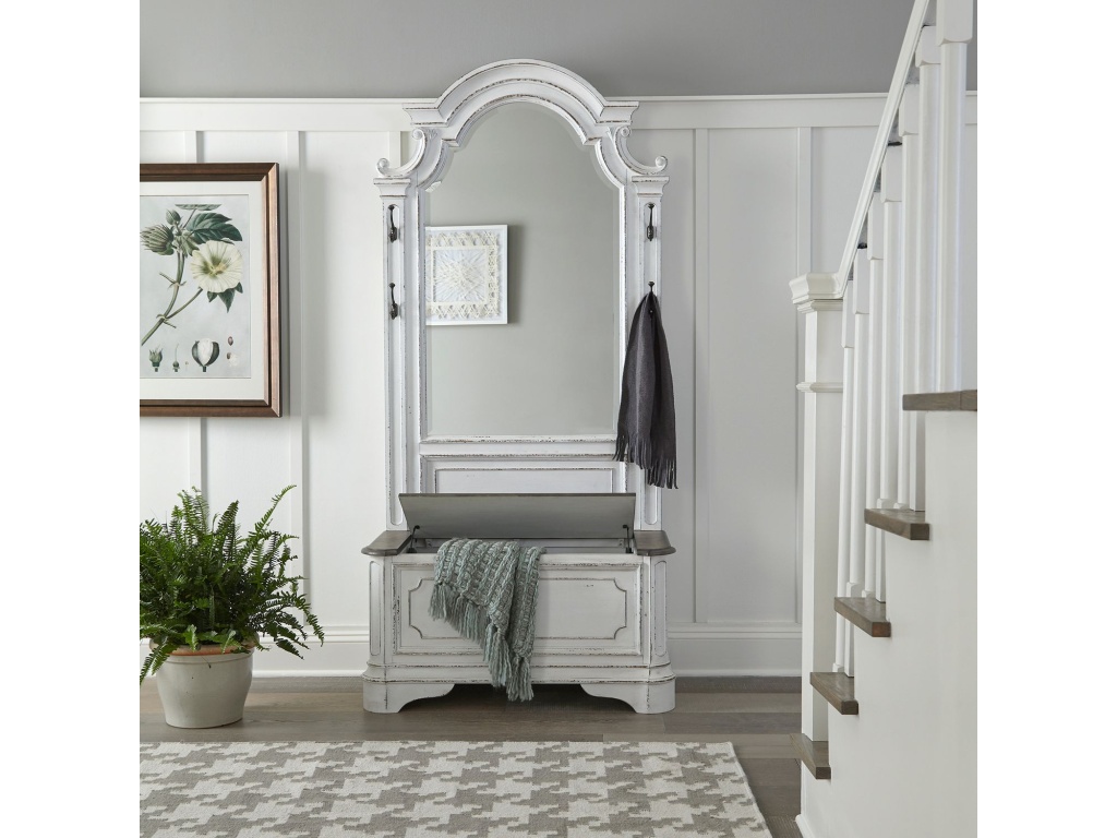 2 Piece Hall Tree Set