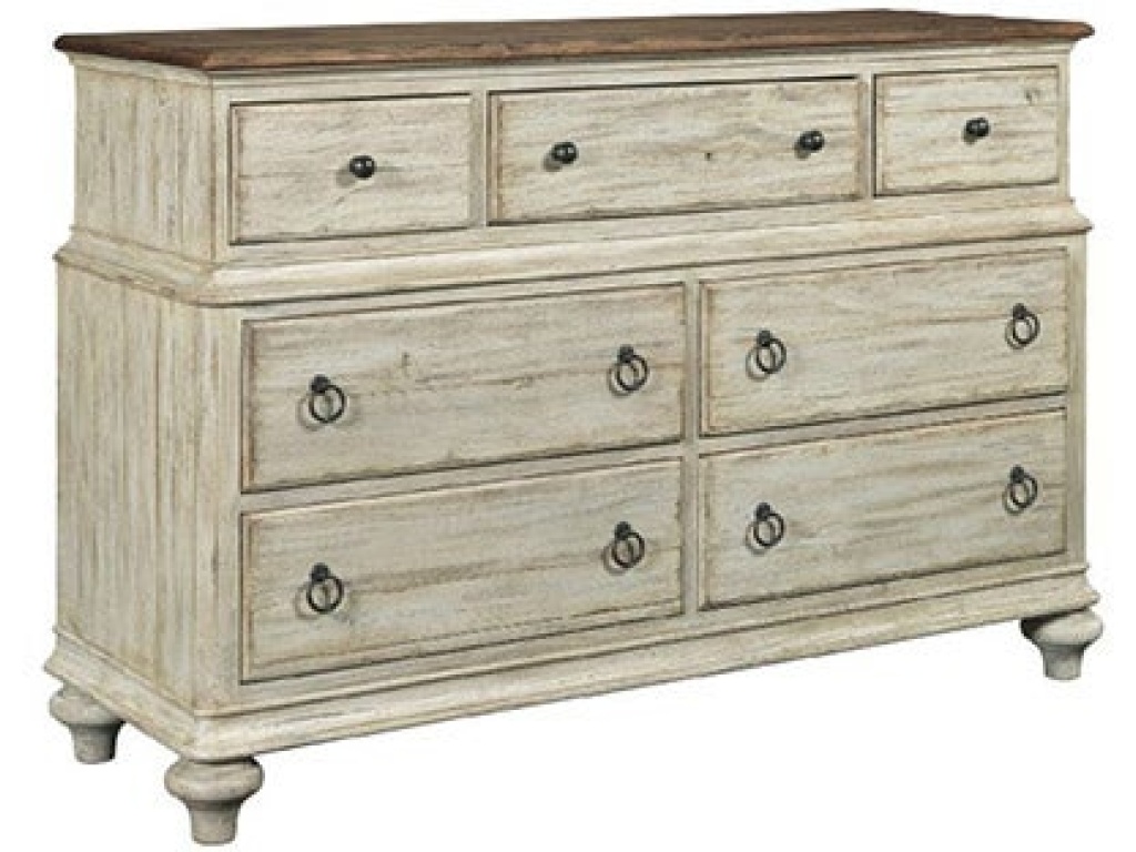 Weatherford Cornsilk Wellington Drawer Dresser