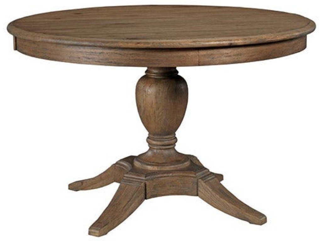 Weatherford Milford Round Heather Dining Table