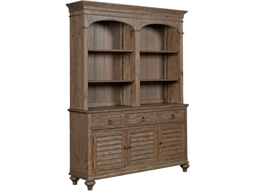 Weatherford Hastings Open Hutch and Buffet