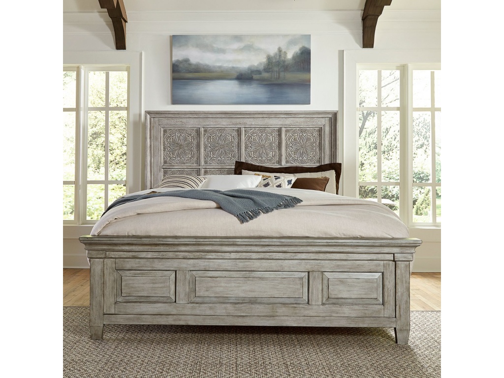 Opt Queen Panel Bed