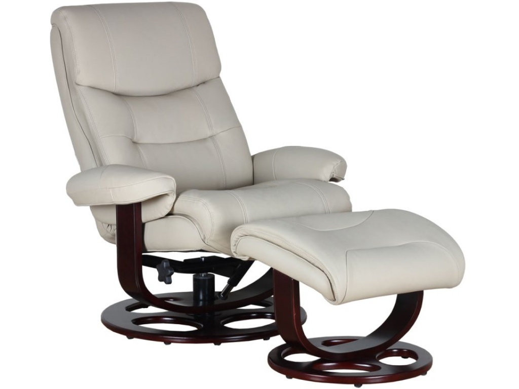 Dawson Pedestal Reclining Chair & Ottoman