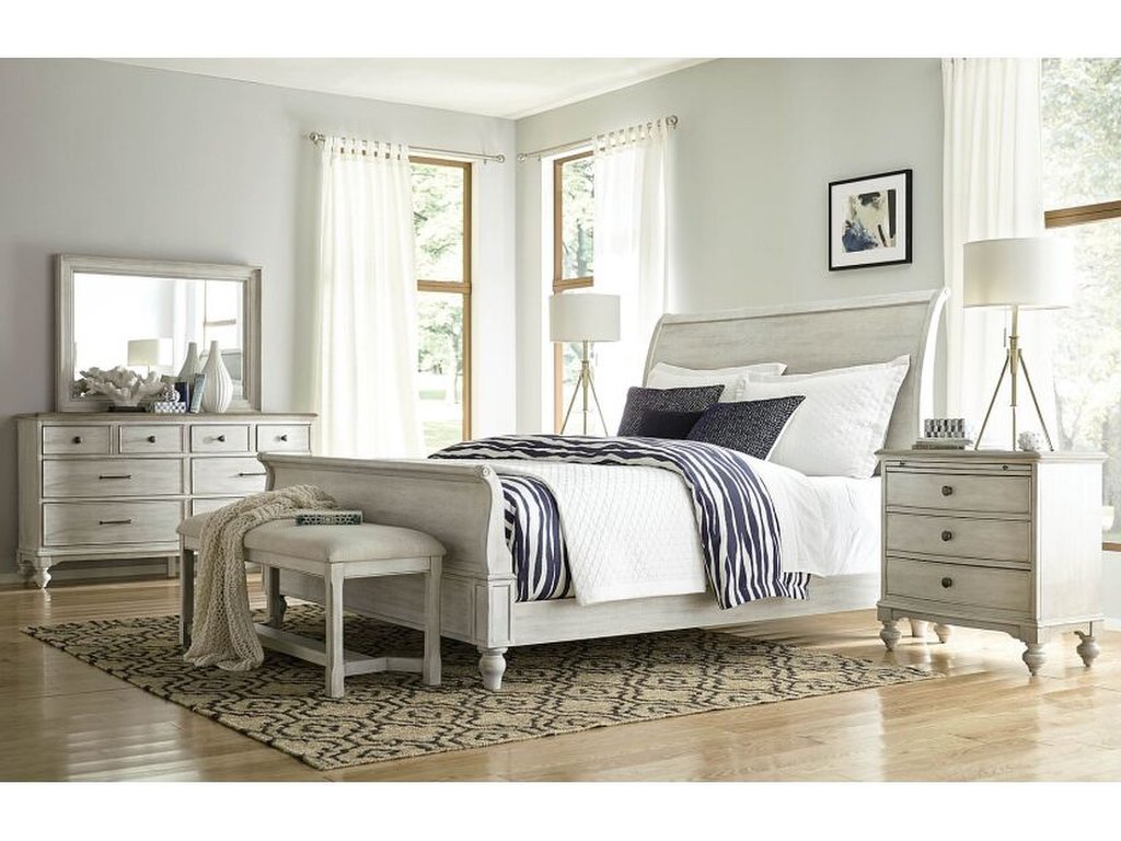 Hanover Sleigh Queen Bed Complete