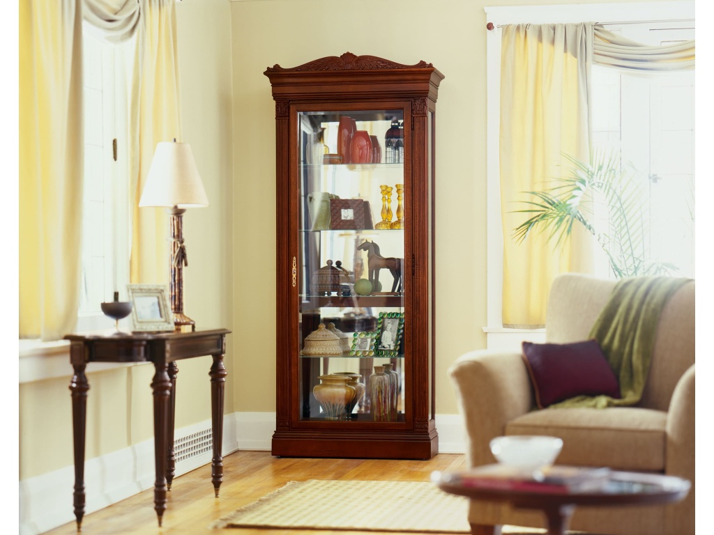 Howard Miller Embassy Curio Furniture Living Room