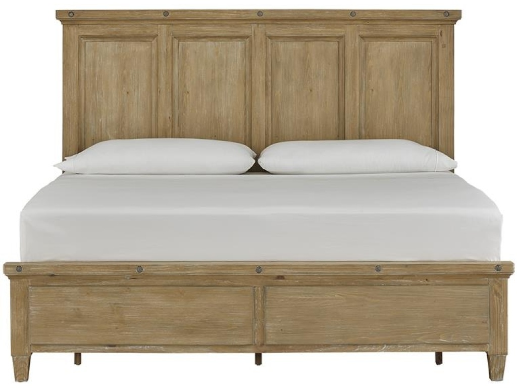 Wood Queen Panel Bed Footboard SU