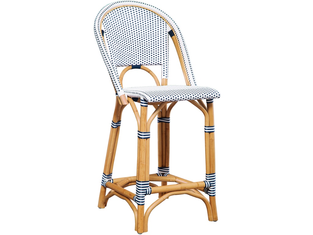 Blue Leroy Counter Stool