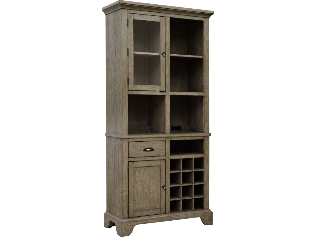 PFC Kitchen Curio with Wine Storage