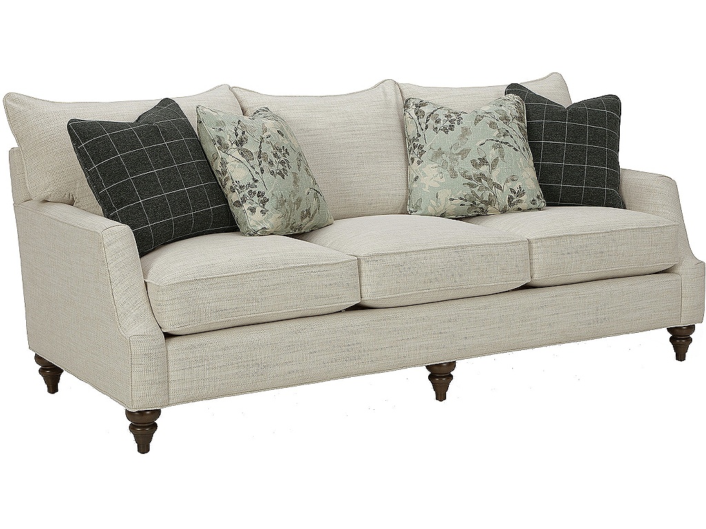 Smith Brothers Three Cushion Sofa Furniture Living Room Sofas